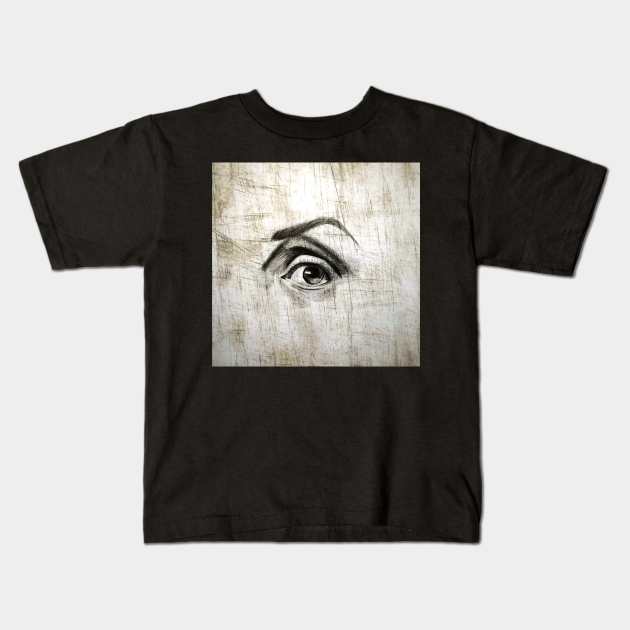 I See You Kids T-Shirt by Art by Awais Khan